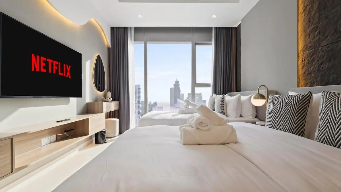 Apartment Stunning 1Br High Floor With Rooftop Infinity Pool Dubai