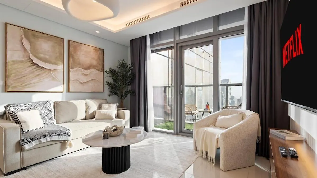 Stunning 1Br High Floor With Rooftop Infinity Pool Dubai United Arab Emirates