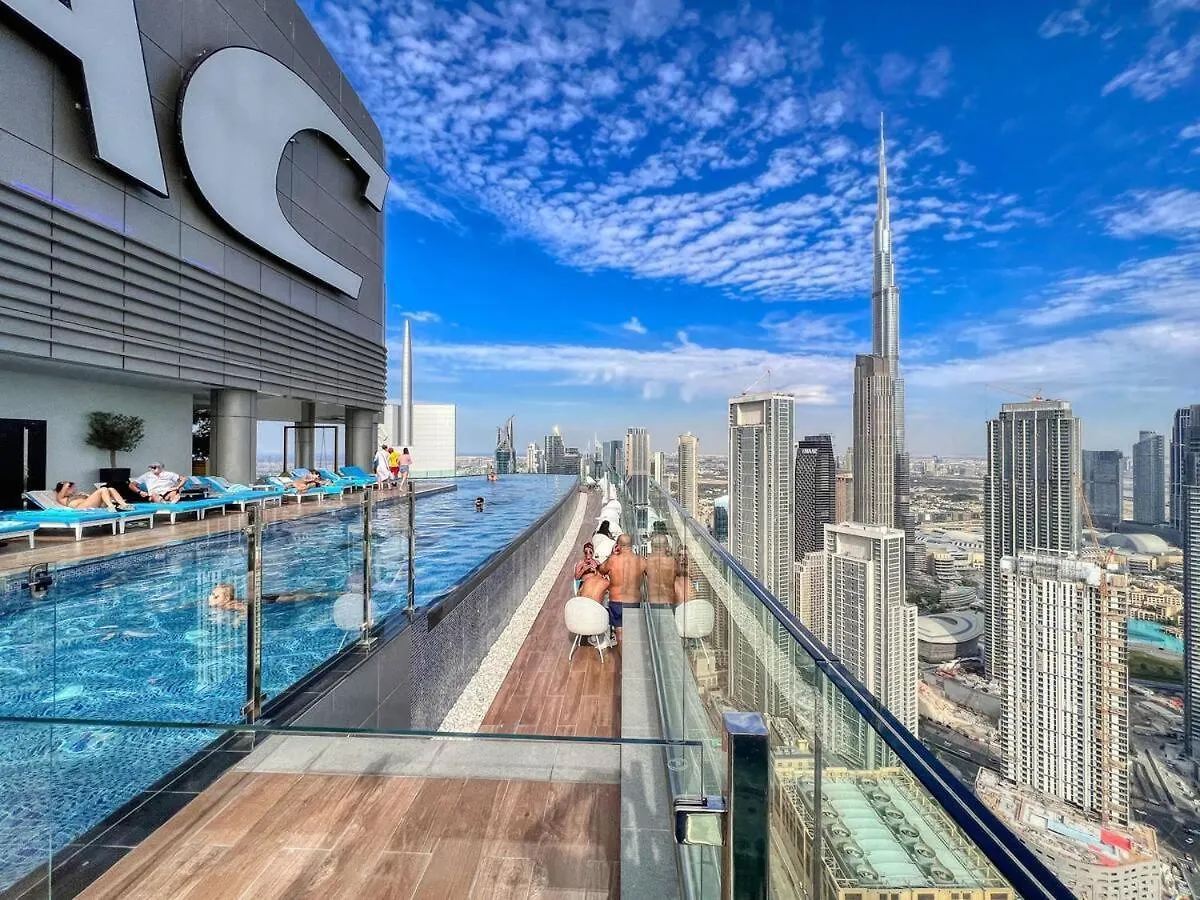 Stunning 1Br High Floor With Rooftop Infinity Pool Dubai 0*,  United Arab Emirates