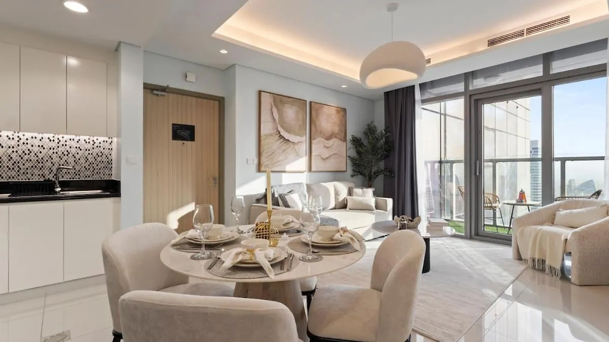 Stunning 1Br High Floor With Rooftop Infinity Pool Dubai United Arab Emirates